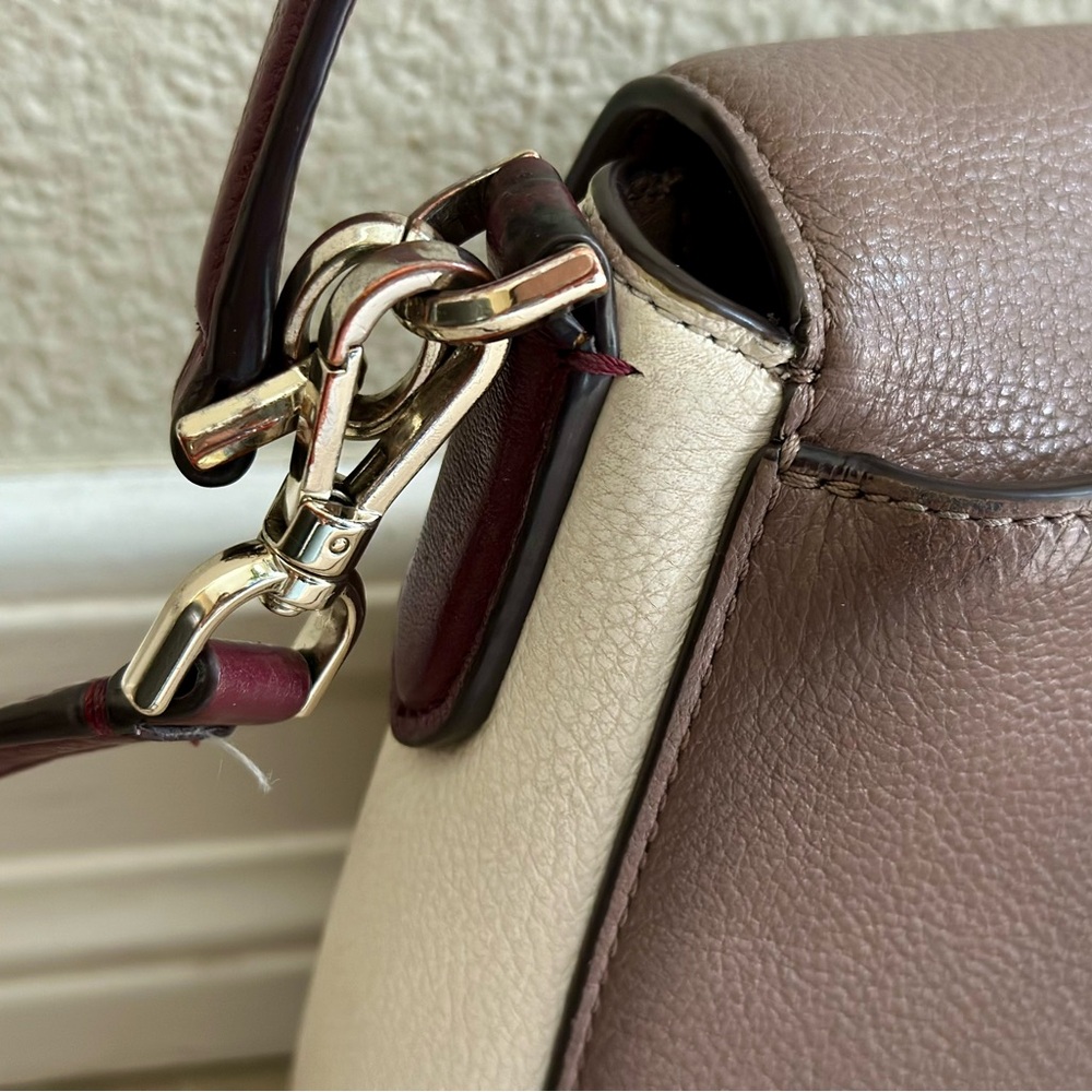 Kate Spade Jackson Soft Pebbled Leather Medium Flap Shoulder Bag - Picture 3 of 10